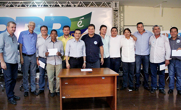 Pereira e Halum com novos filiados de Tocantins: crescimento