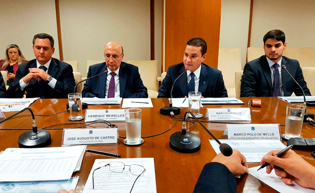 Ministro defendeu pleito do setor privado de elevar o Regime Especial de Reintegração de Valores Tributários para Empresas Exportadoras (Reintegra)