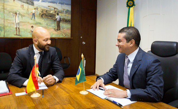 Secretário de Comércio da Espanha, Jaime García-Legaz, falou ao ministro sobre o interesse das empresas espanholas em investir no Brasil