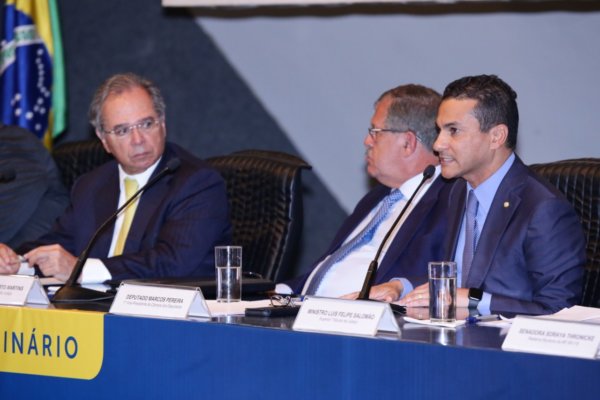 Marcos Pereira em Seminário do STJ 