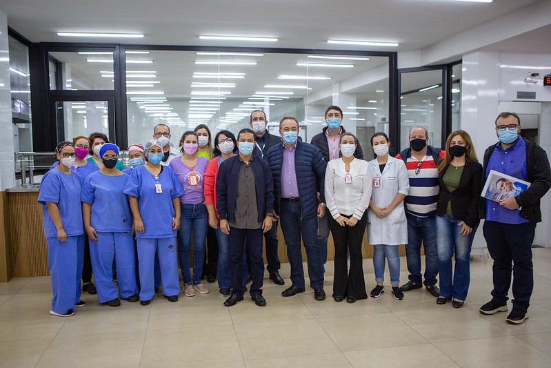 Em Ourinhos, Marcos Pereira visita as instalações da Santa Casa, para onde destinou recursos (6)